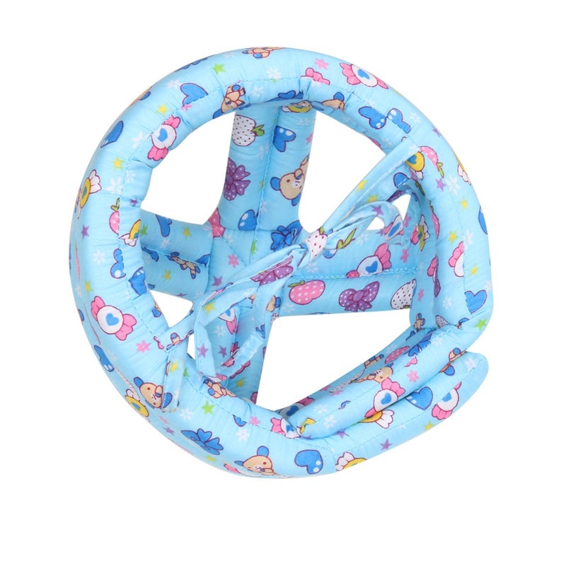 FLYPARTY Adjustable Infant Baby Toddler Protective Hat Helmet Safety Cap (Blue Sweets) - Image 4